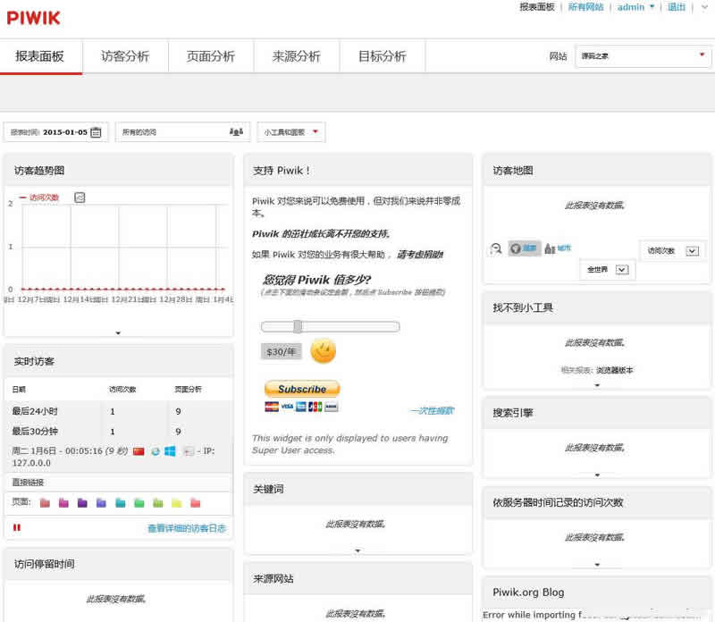 matomo网站统计系统 v3.13.5-资源站
