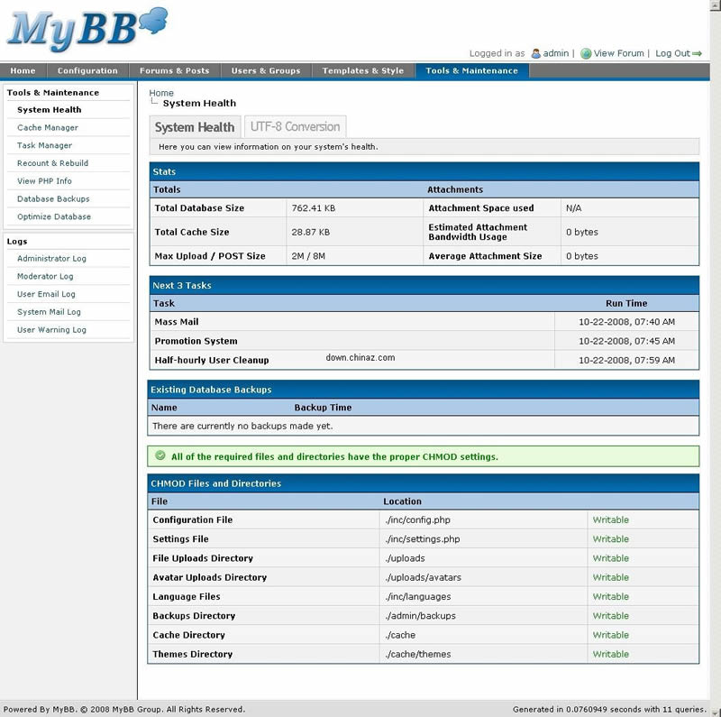 MyBB免费论坛 v1.8.27-资源站
