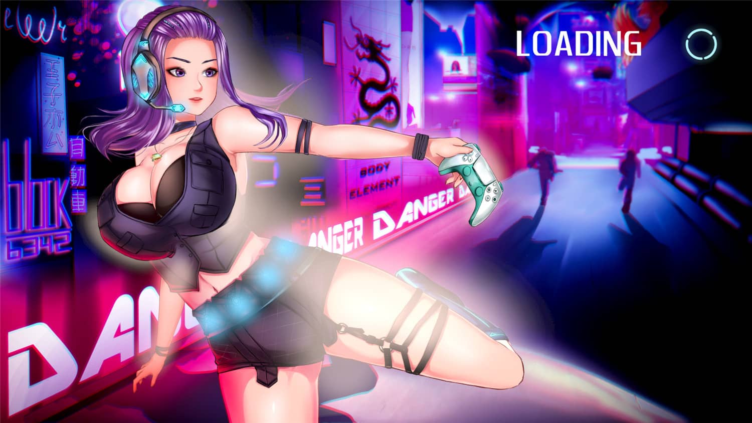 赛博朋克女孩/Cyberpunk Girls-资源站