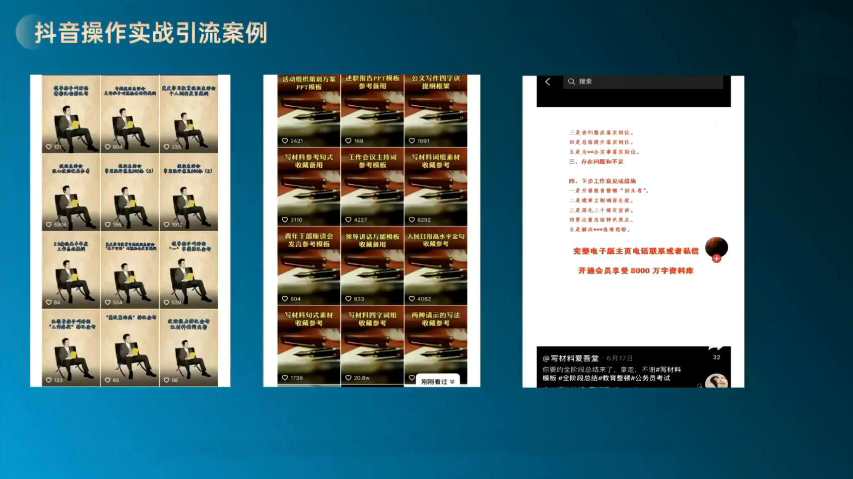 公文项目，复制一篇文章收入8000元，人人可操作-资源站